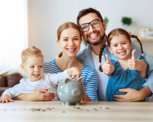 ahorro en los niños