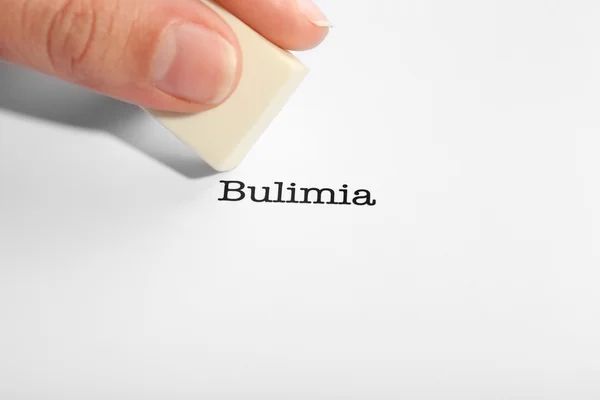 Bulimia palabra